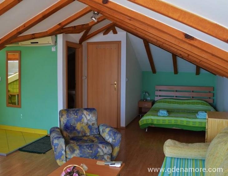 Yellow apartment