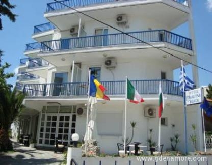Hotel sulla spiaggia di Iraklitsa, alloggi privati a Kavala, Grecia