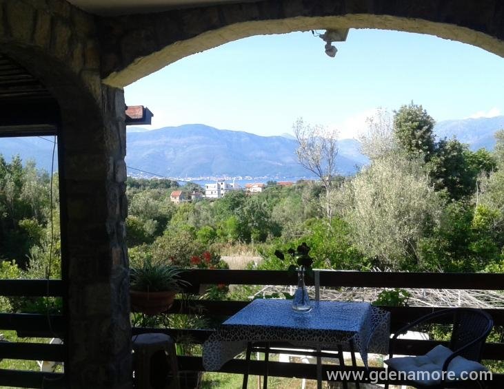 Pogled sa terase-3krevetni apartman
