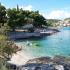 Apartmants Juretic, Trogir, Ciovo, a 50 m dalla spiaggia sulla foto, alloggi privati a Čiovo, Croazia - Plaža 50 m od kuće