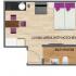Apartmani Ursić, STUDIO 2+1, privatni smeštaj u mestu Brela, Hrvatska