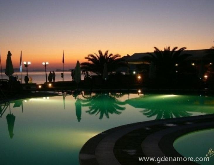 Pool at night