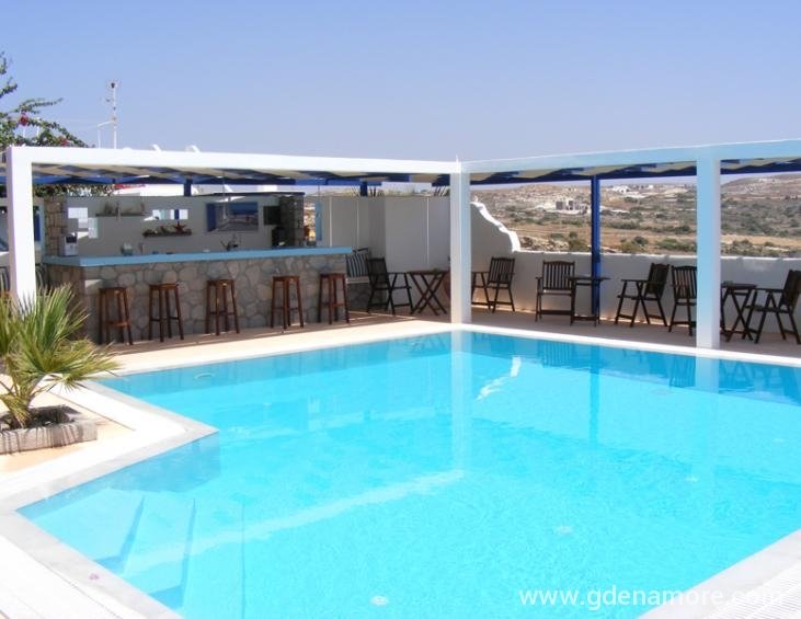 the pool area