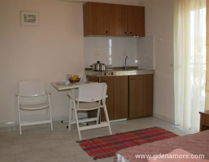 Kitchen in Dionisos 4 apartments