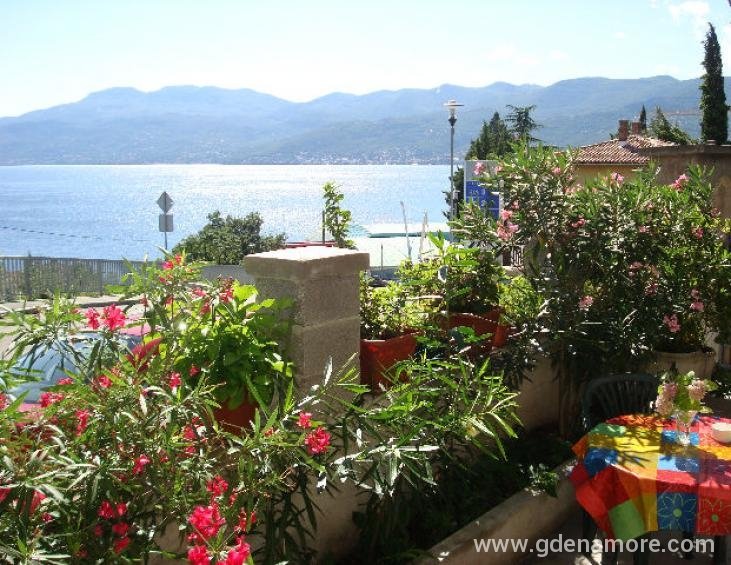 Pogled s terase apartmana